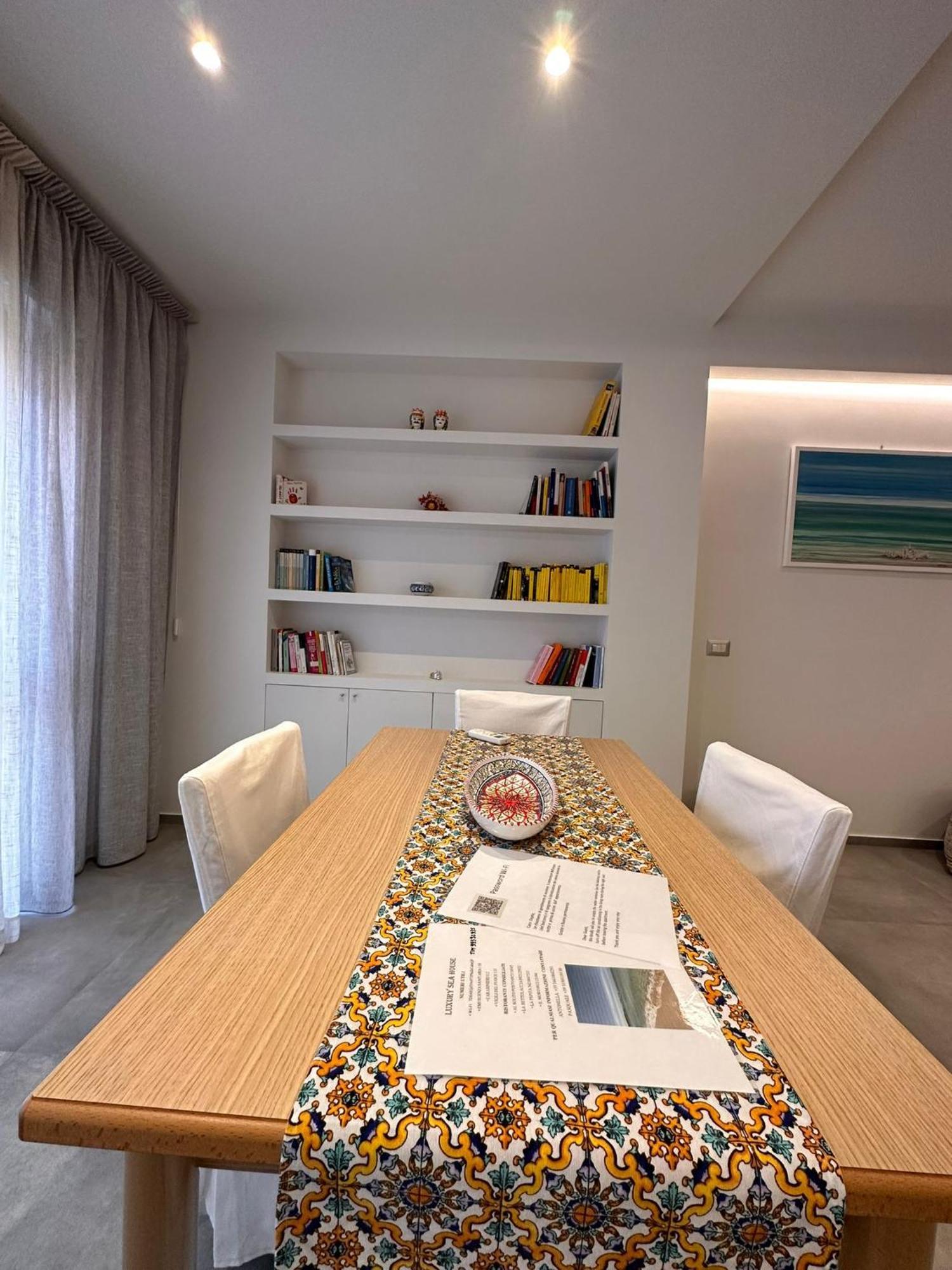 Luxury Sea House Apartment Trapani Exterior foto